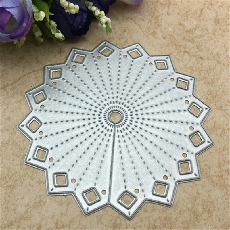 3D flower die hook Metal Cutting Dies Stencils for DIY Scrapbooking/photo album Decorative Embossing DIY Paper Cards