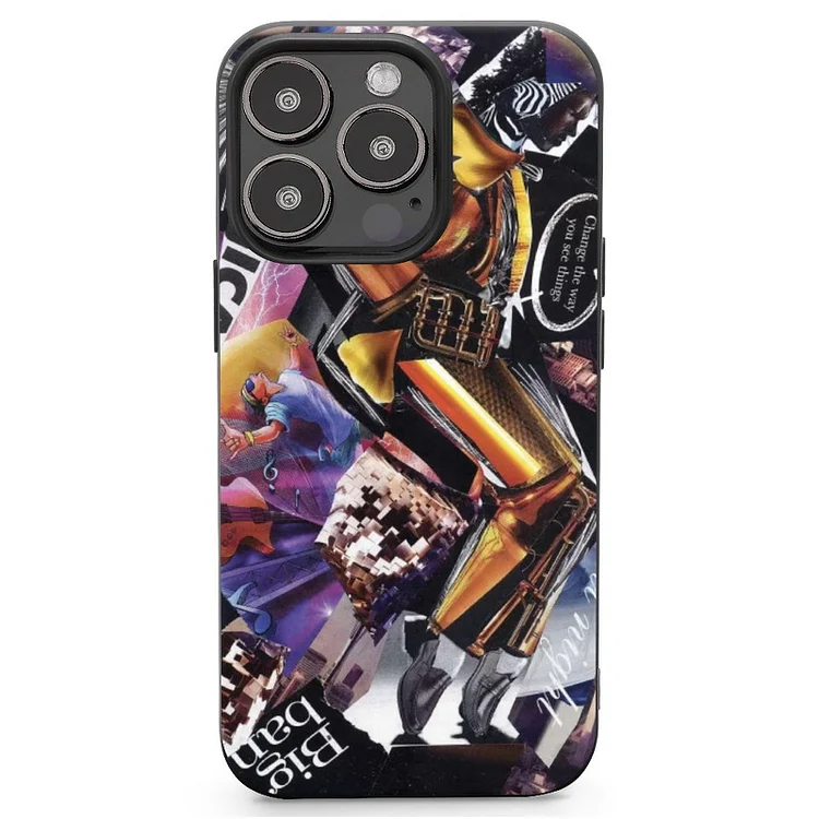 Michael Jackson II Mobile Phone Case Shell For IPhone 13 and iPhone14 Pro Max and IPhone 15 Plus Case - Heather Prints Shirts