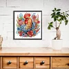 Diamond Painting-DIY Crystal Rhinestone Flower Rooster