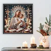 Mary - speziell geformtes Diamantgemälde - 30*30cm