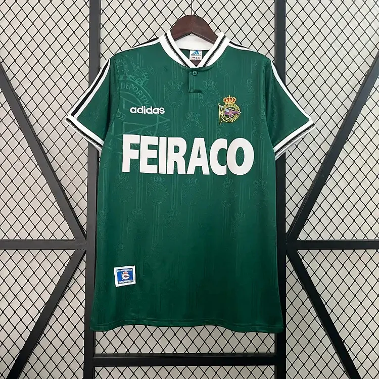 Retro 1999-2000 Deportivo A Coruna away football jersey