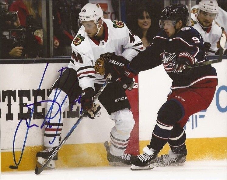 Jan Rutta signed Chicago Blackhawks 8x10 Photo Poster painting autographed Hawks 8