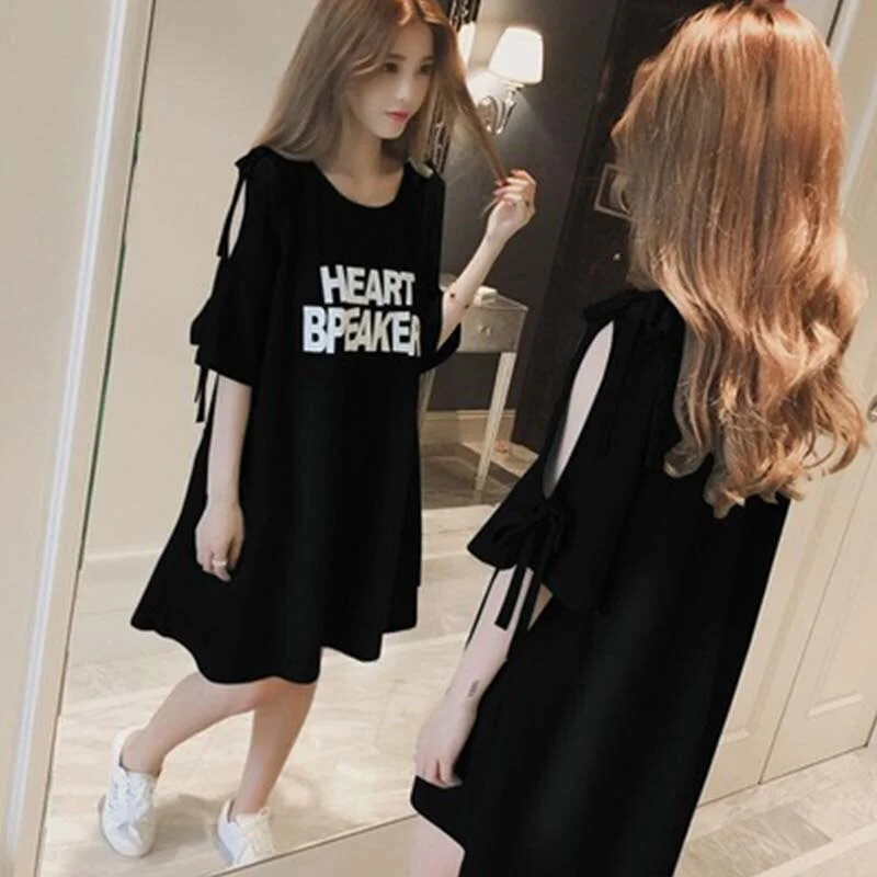 Women Tshirt Plus Size Harajuku Casual Tee Shirt Femme Sexy Long O-neck t shirt Women Summer Print Short Sleeve Camiseta Mujer