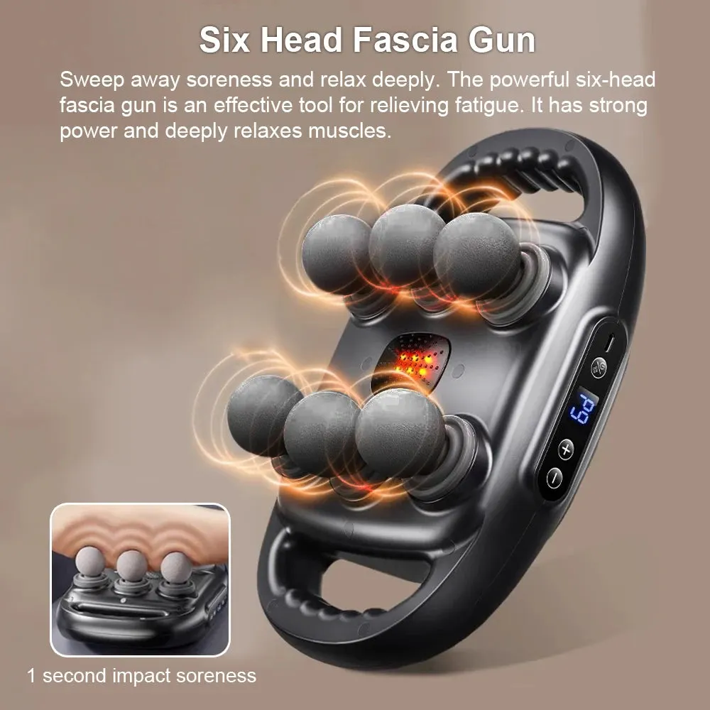 VELMORE - Fascia Gun Massager Six-head