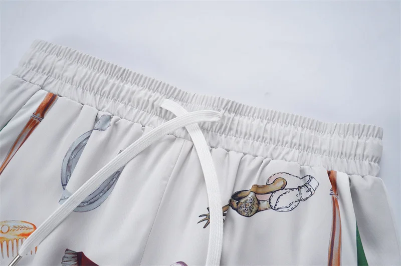 Casablanca 2023SS New Product Silk Short Sleeve Shirt