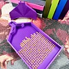 New Grid Design Diamond Painting Tray Y-Shaped Insert Semi-Open Lid Effectively Separating Drills DIY Diamond Art Accessories
