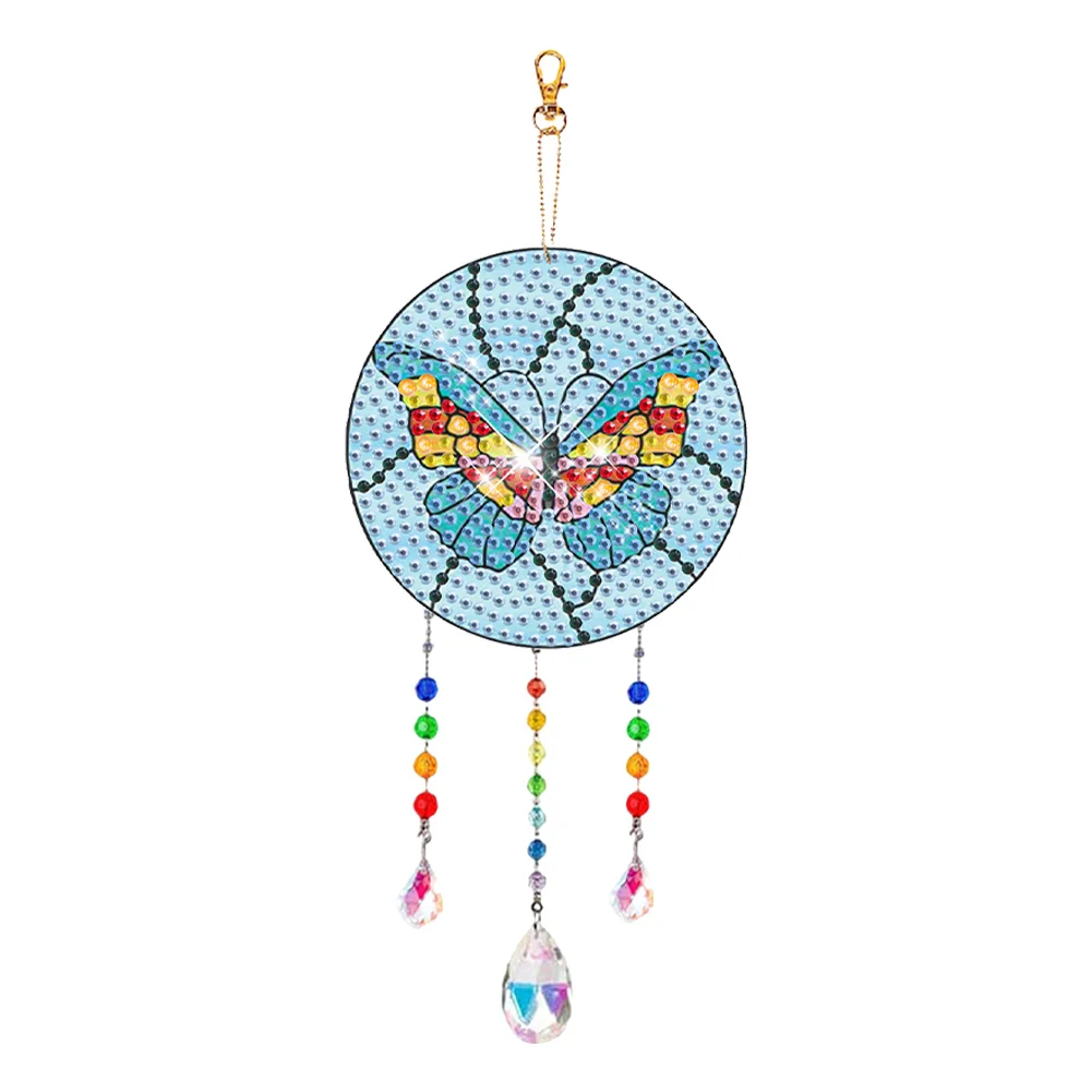Everydayedeals DIY Diamond Painting Hanging Ornaments, Butterfly