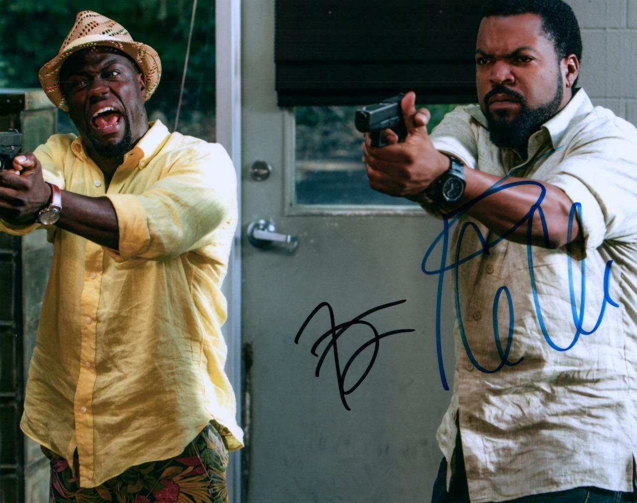 Kevin Hart Ice Cube signed 8x10 Picture nice autographed Photo Poster painting pic with COA