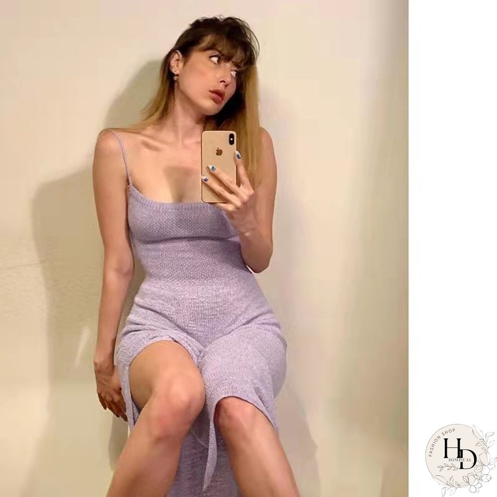 Summer Spaghetti Strap Party Dress Sexy Beach Holiday Knitted Dress Women Strapless Backless Bandage Lace Up Dresses Robes 20546