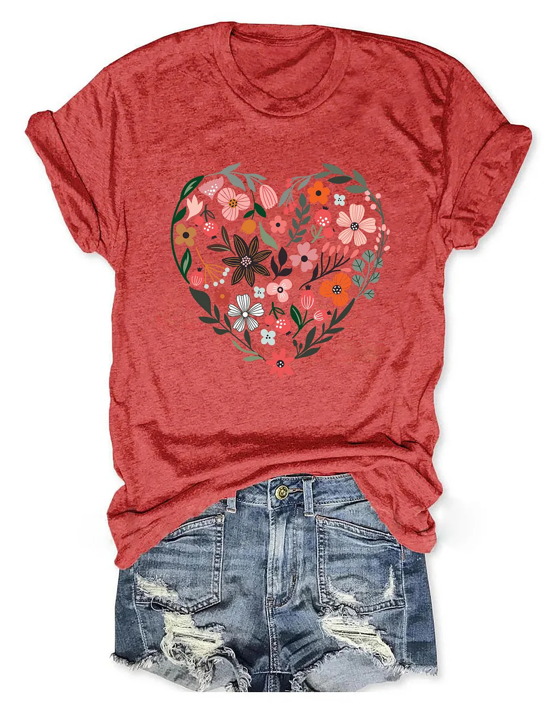 Wildflower Heart T-Shirt
