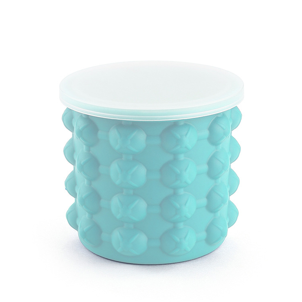 

Portable Silicone Ice Cube Bucket hiskey Wine Beer Freeze Cooler Cabinet, 501 Original