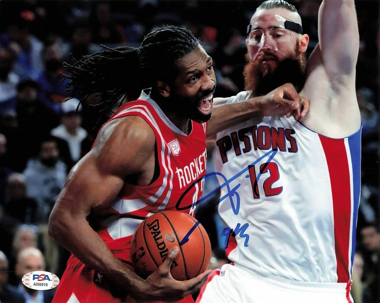 Nene Hilario signed 8x10 Photo Poster painting PSA/DNA Houston Rockets Autographed