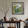 Diamond Painting -DIY Round Drill Egret(40x40cm)