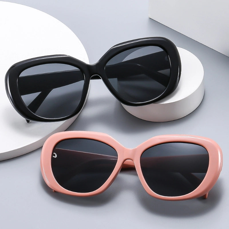 Classic Style Geometric Pc Square Metal Full Frame Glasses