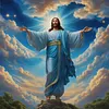 Jesus-11CT Stamped Cross Stitch 40*40cm tapestrymarket