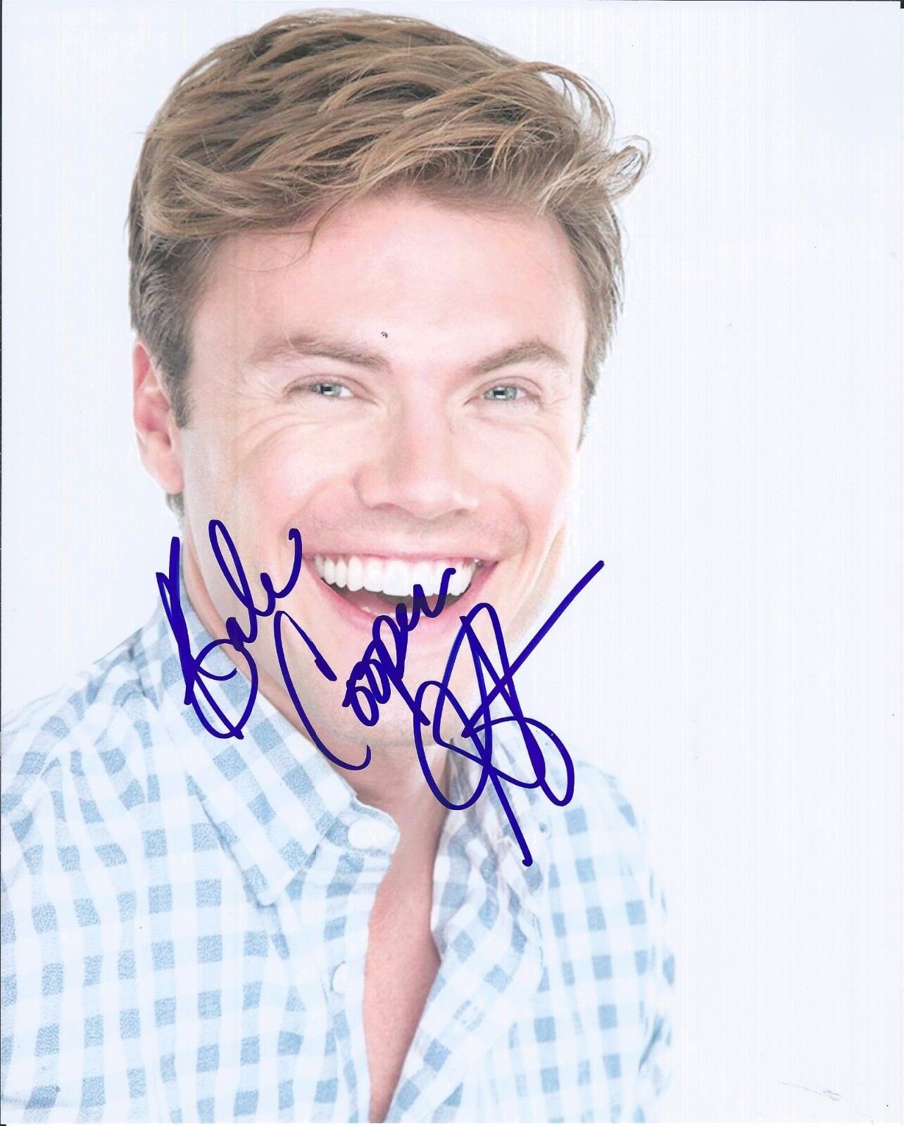 Blake Cooper Griffin Signed Autographed 8x10 Photo Poster painting Handsome Male Actor B