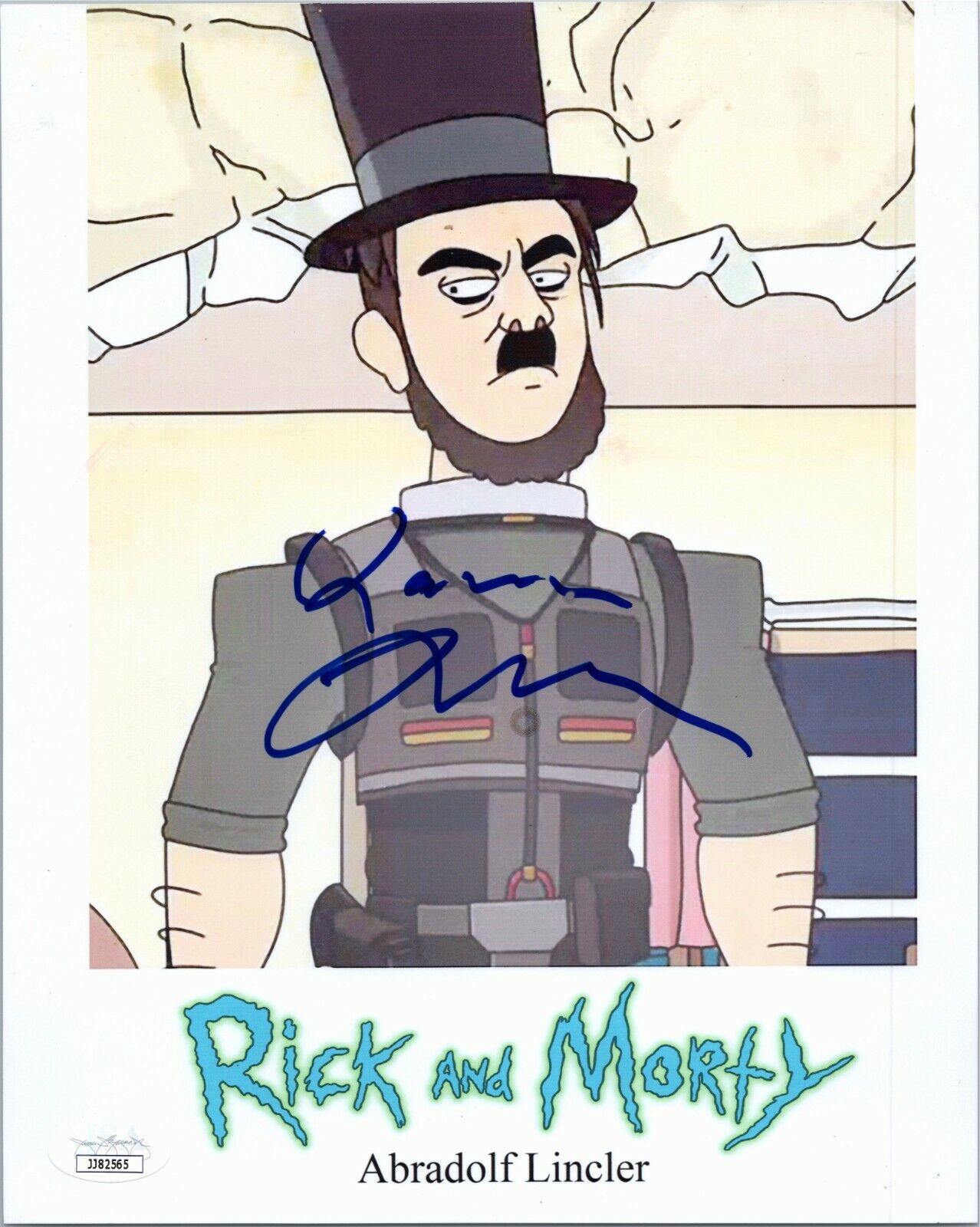 MAURICE LAMARCHE Authentic Hand-Signed RICK AND MORTY