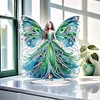 DIY Winged Fairy Acrylic Diamond Painting Desktop Ornaments