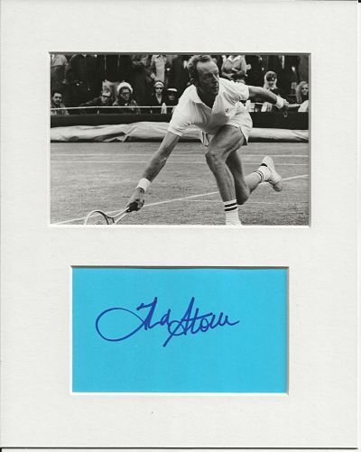 Fred Stolle tennis signed genuine authentic autograph signature and Photo Poster painting AFTAL