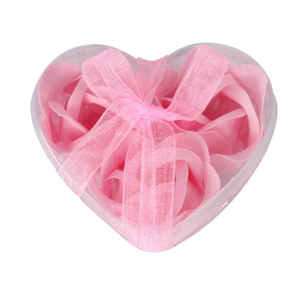 

3pcs/Box Rose Flower Scented Soap with PVC Box Valentine Day Gift, Pink, 501 Original