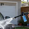 High Pressure Pump Car Wash Sprayer with Dispenser Bottle Adjustable Nozzle Car Soap Sprayer for Aut