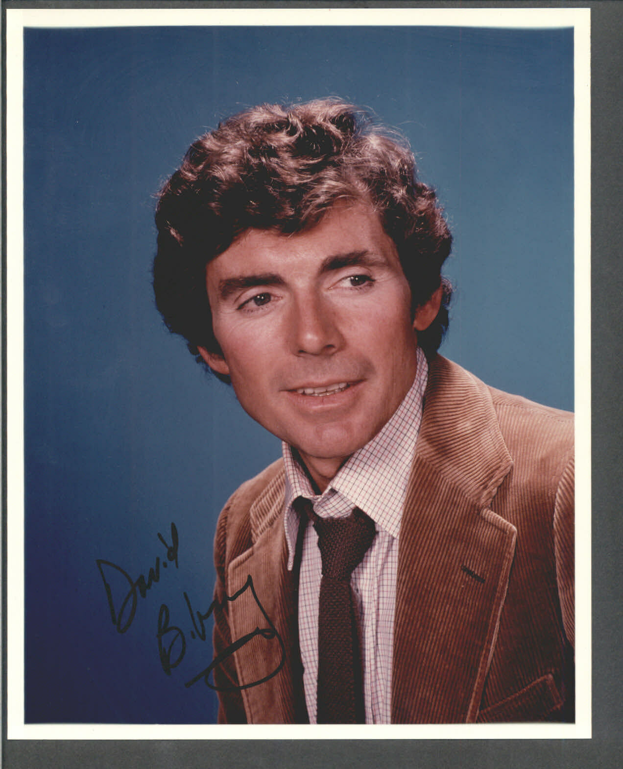 David Birney - Signed Autograph Color 8x10 Photo Poster painting - Someone's Watching Me