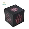 Equantu Mini Cube Touch Lamp Quran Speaker,APP Control Portable Colorful Quran Player Digital Al LED Light Speaker Ramadan Hajj Gift
