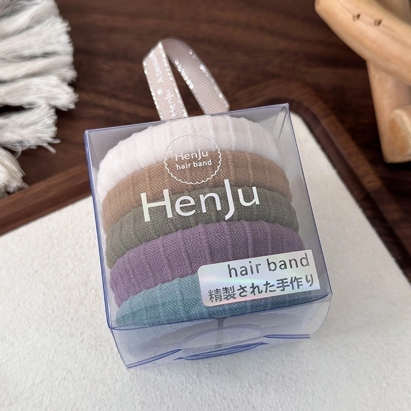 Women’s Classic Style Solid Color Cloth Hair Tie