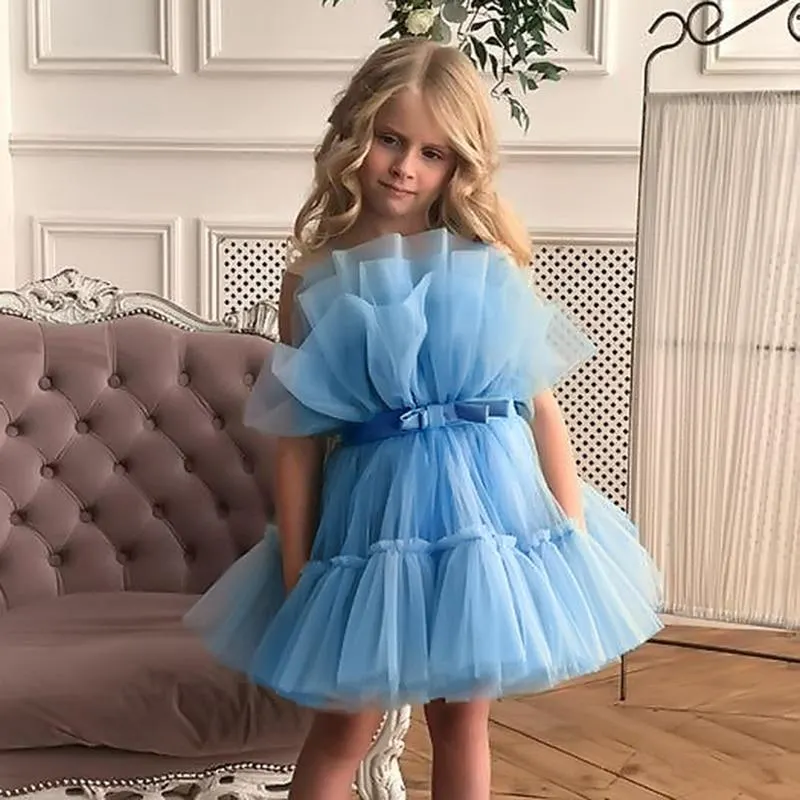 Newborn Dress For Girls Kids Wedding Party Dresses For Baby Girls 1st Birthday Princess Dress Bridesmaids Infant Bebe Vestidos