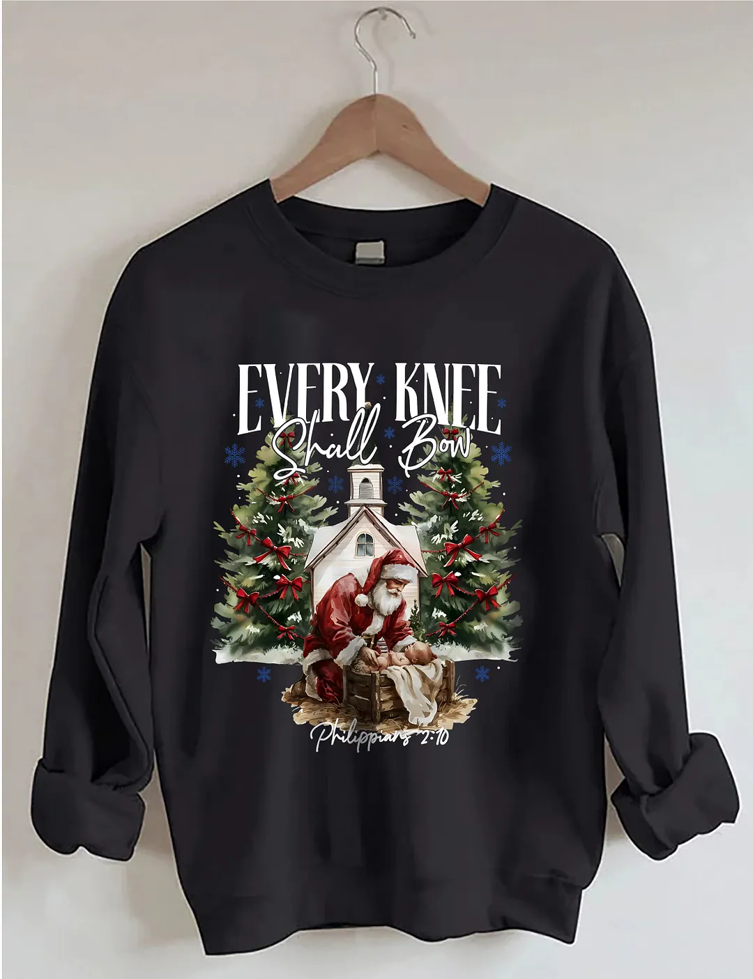 Every Knee Shall Bow Sweatshirt