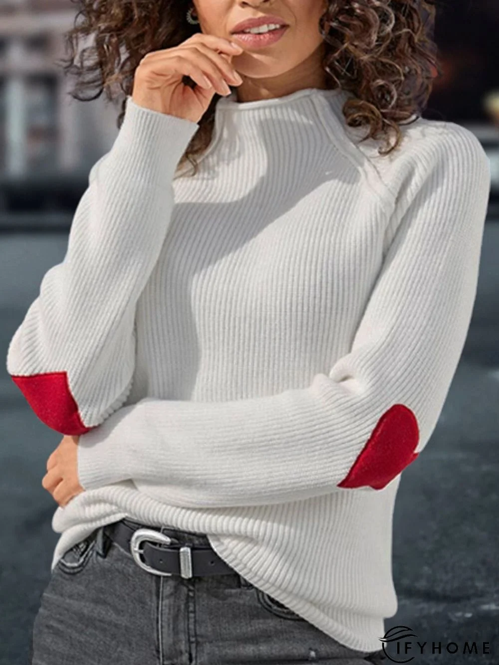 Loose Casual Yarn/Wool Yarn Turtleneck Sweater | IFYHOME
