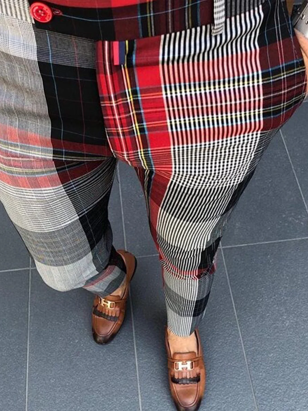 Men's Vintage Stripe Casual Pants