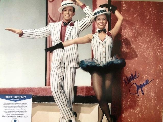 Debbie Reynolds Singin' in the Rain Original Signed 11X14 Photo Poster painting #6 w/Beckett COA