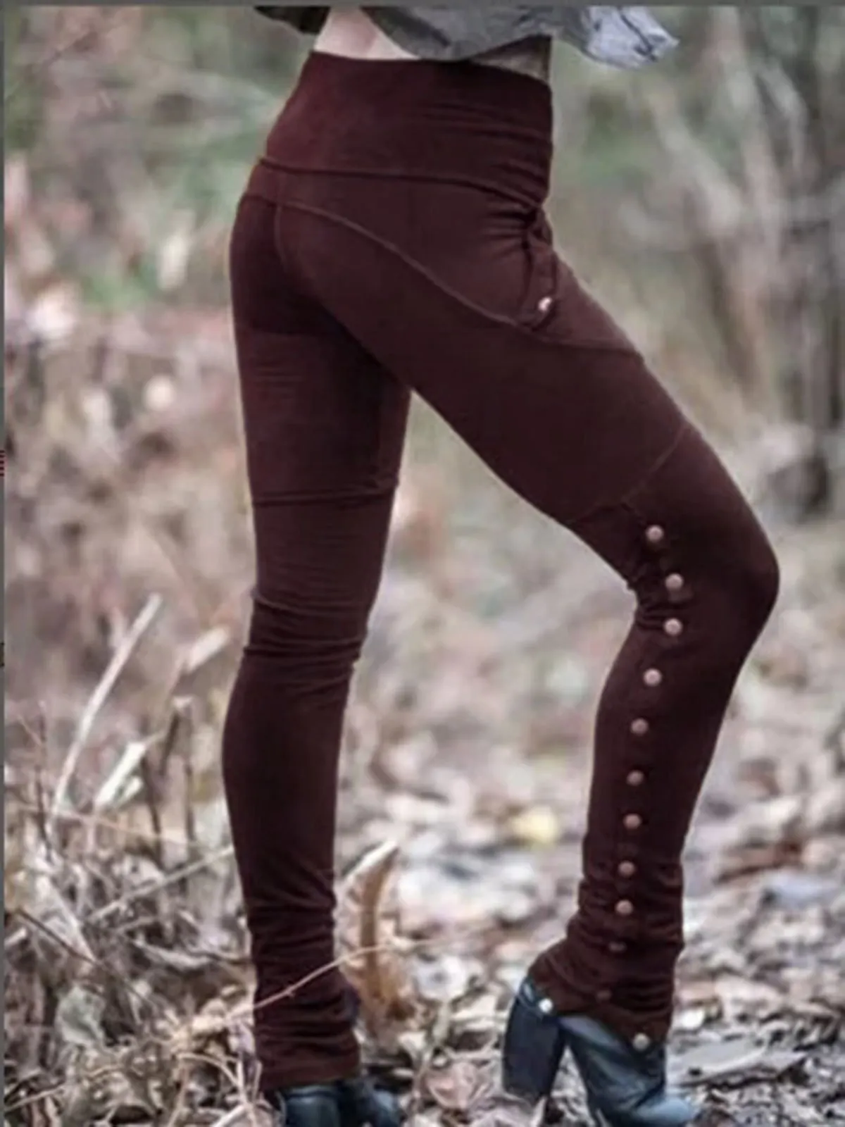 Women Casual Cotton Stretchy Pants