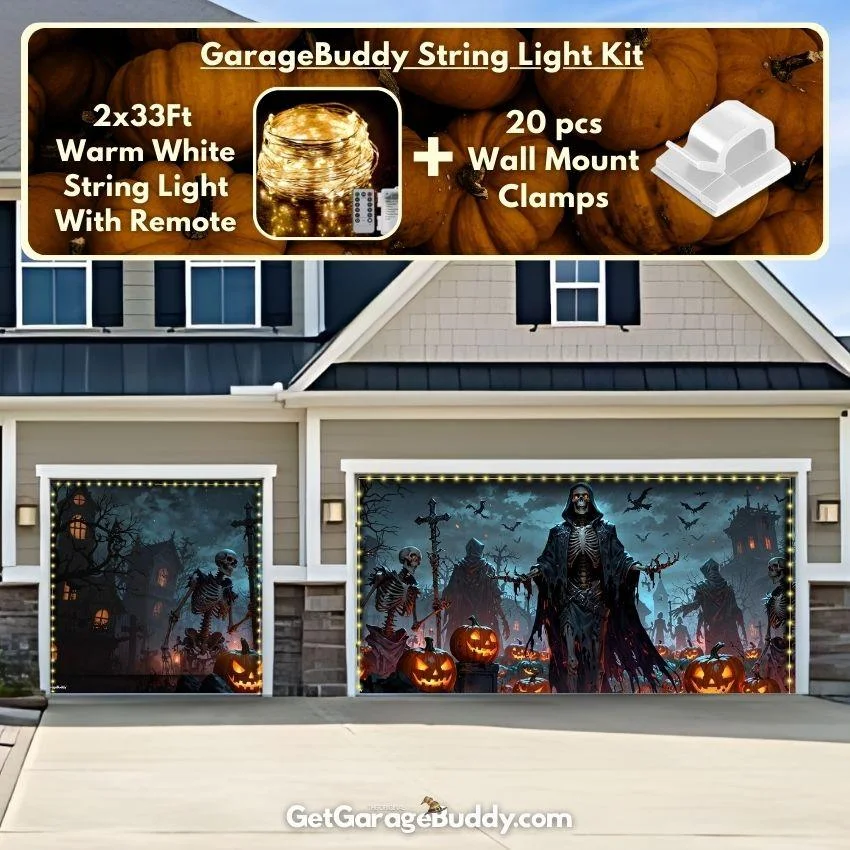 GarageBuddy Halloween Garage Door Covers
