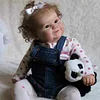 [Heartbeat Dolls] 20'' Dylan Reborn Baby Doll - Realistic And Lifelike Toddler Baby Girl - RBBI-Myrebornbabydoll&reg; Myrebornbabydoll&reg;