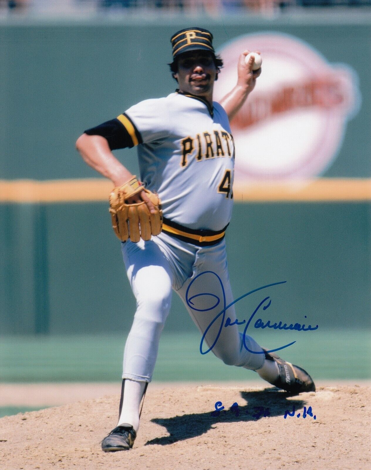 John Candelaria #2 8x10 Signed w/ COA Pittsburgh Pirates 031719