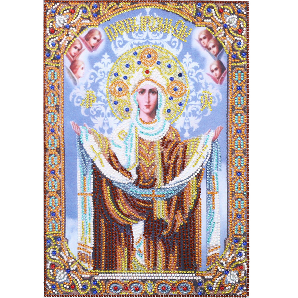 

30*40CM-Religion Character-Special Shaped Diamond Painting, 501 Original