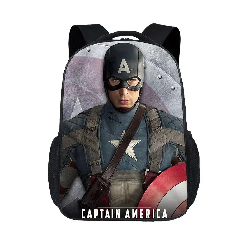 Buzzdaisy Captain America #3 Backpack School Sports Bag