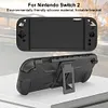 Silicone Case with Stand for Nintendo for Switch 2 Anti-Slip Protective Cover