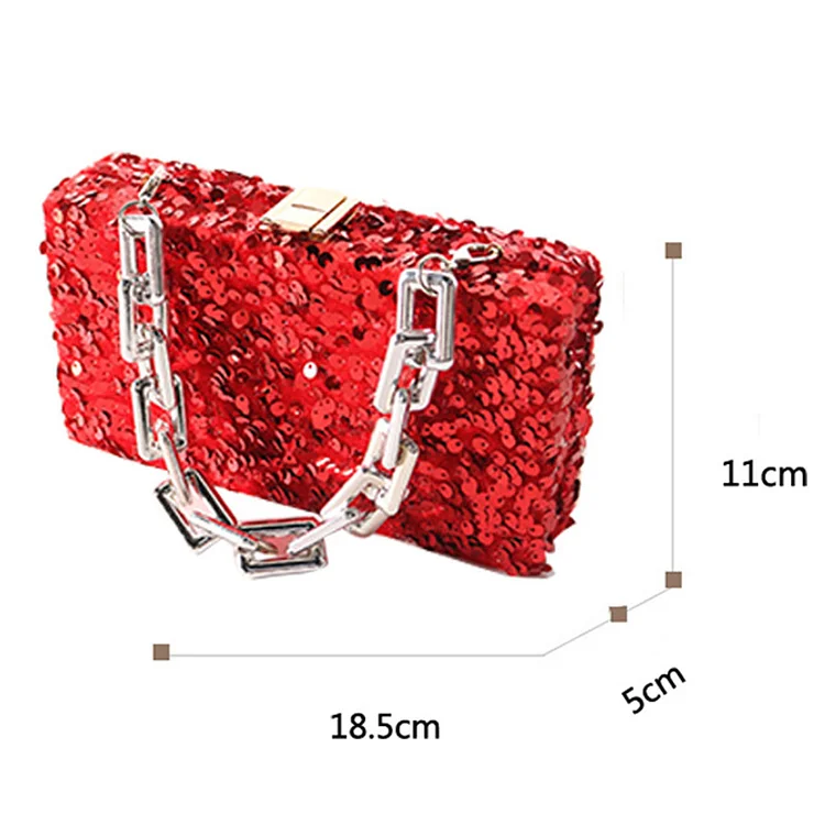 Daily Fashionable Sequins Evening Bags