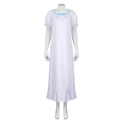 Encanto Mirabel White Cosplay Sleepwear Dress Cosplay Costume