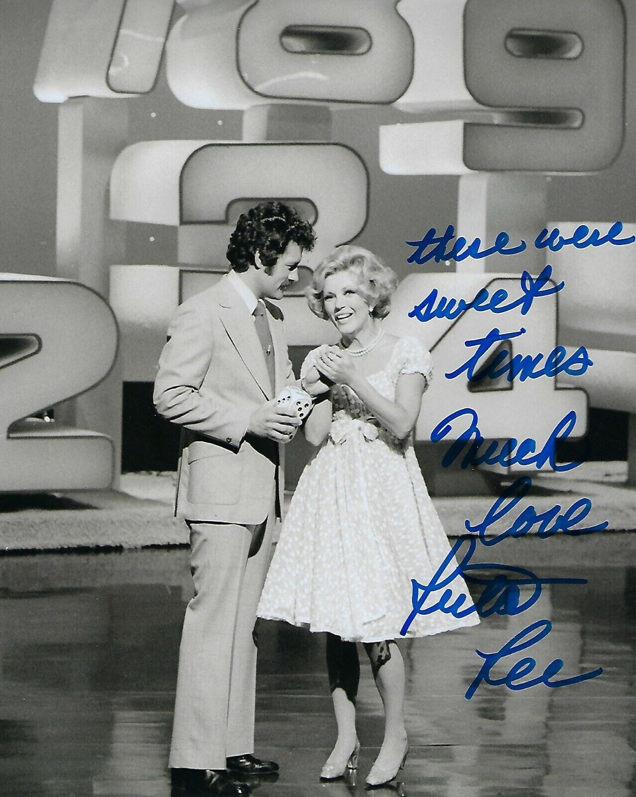 GFA Jeopardy Sexy Movie Actress * RUTA LEE * Signed 8x10 Photo Poster painting R4 COA