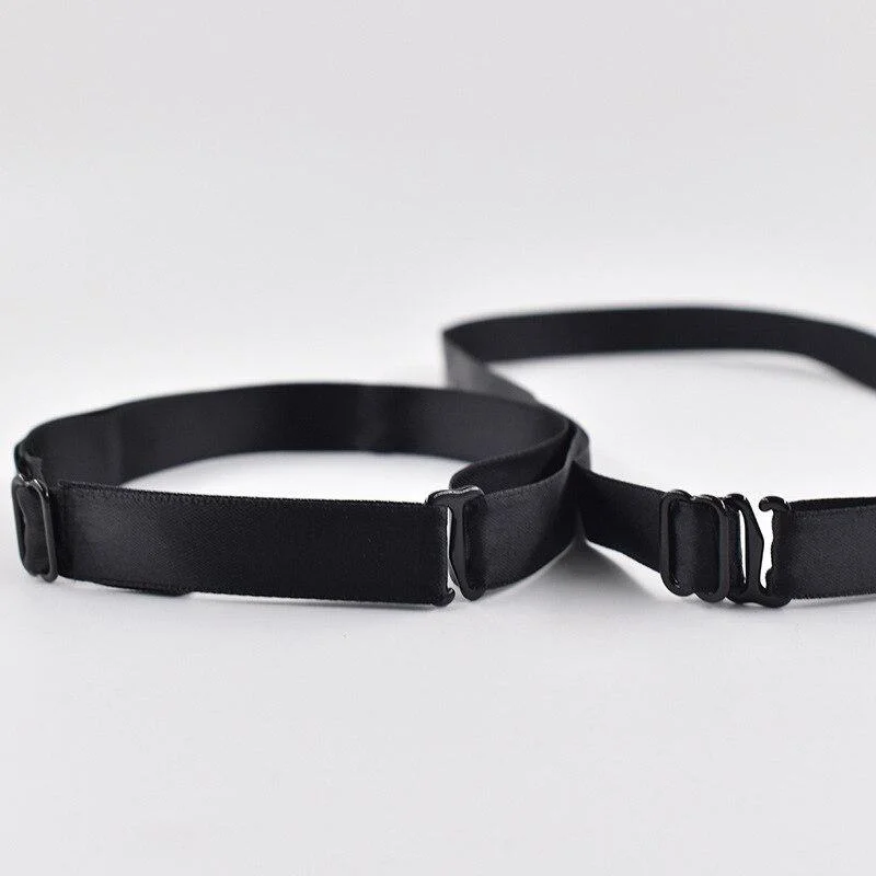 1.2cm Bow Tie Black Adjustable DIY Bow Tie Accessories for Adult Child Men Women Wedding Necktie Rope Maximum 45cm Elastic Band 1125