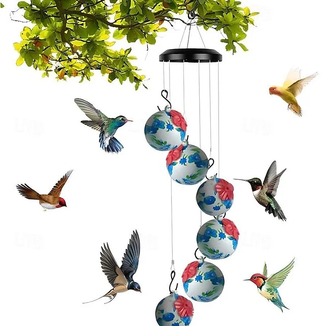 Charming Wind Chimes Hummingbird feeders - tree - Codlins