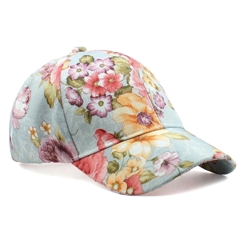 Women’s Fashion Flower Baseball Cap