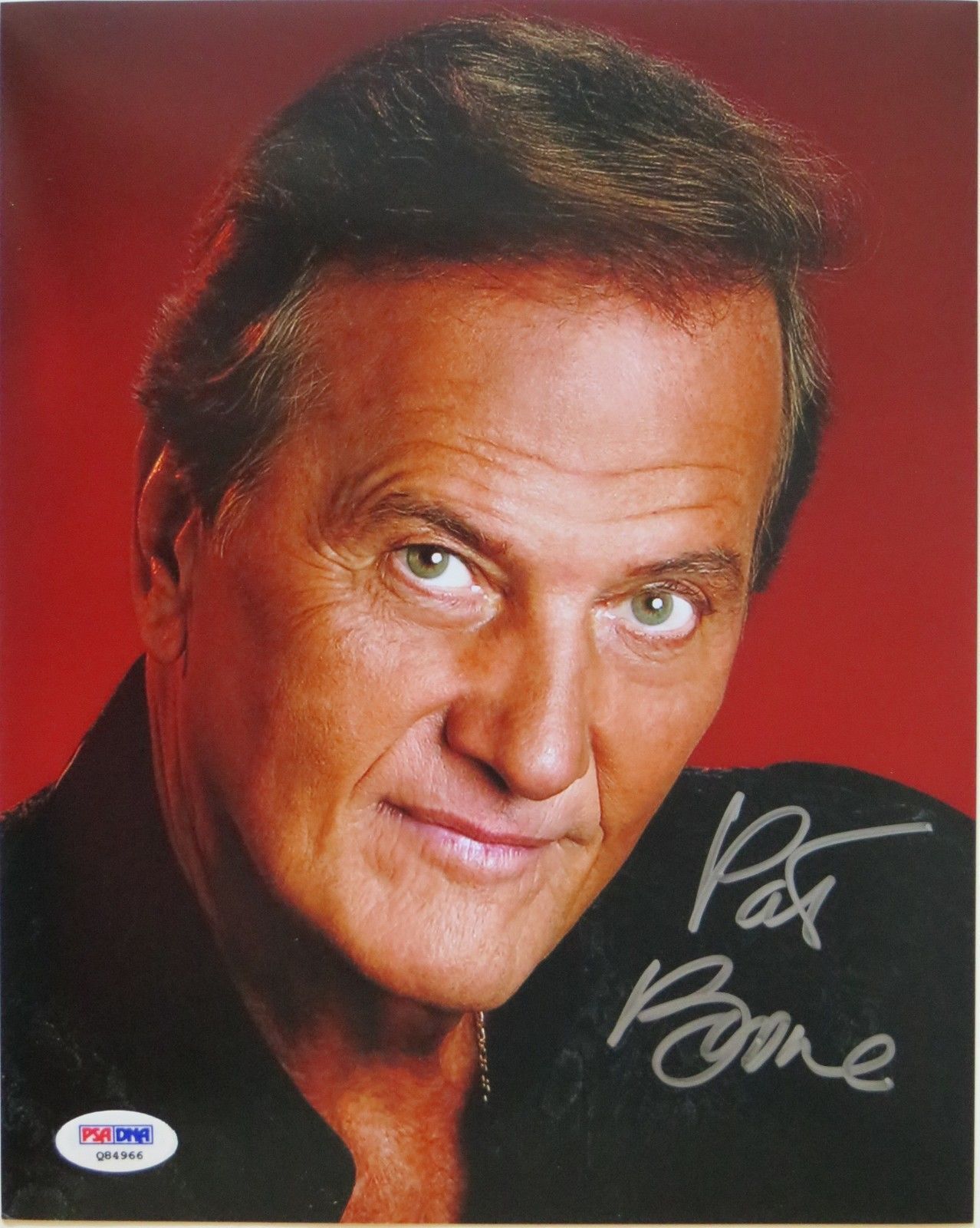 Pat Boone Signed Authentic Autographed 8x10 Photo Poster painting (PSA/DNA) #Q84966