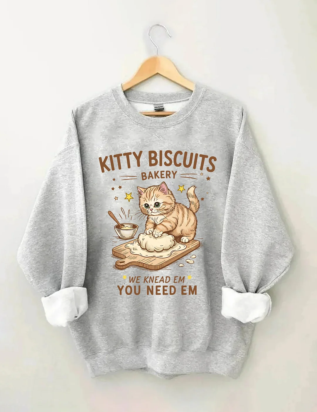 Kitty Biscuits Bakery Sweatshirt