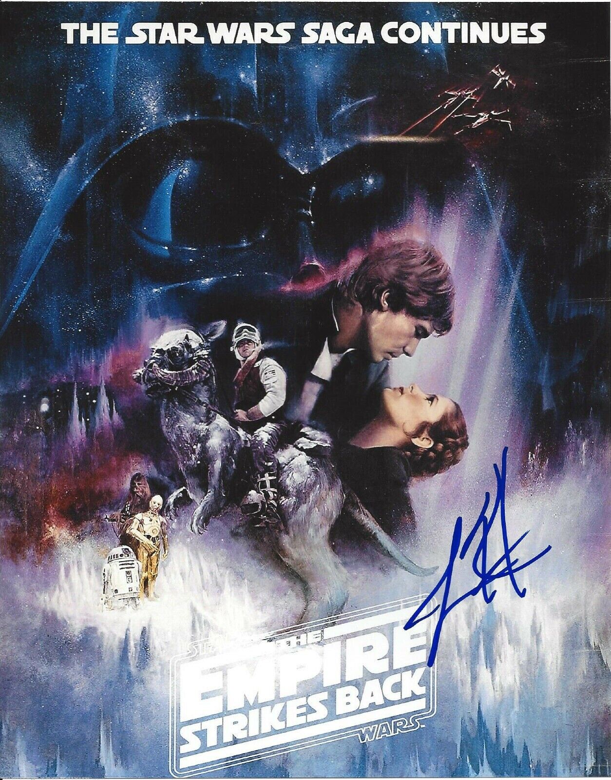 Lawrence Kasden Autographed Signed 8x10 Photo Poster painting ( Star Wars ) REPRINT