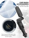360 Degree Rotating Car Wash Nozzle Adjustable Angle Washer Tips Turbo for Lavor